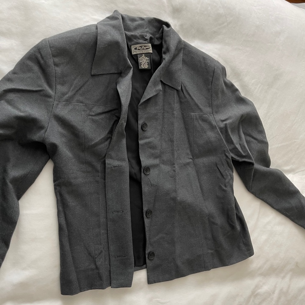 Gray Blazer
